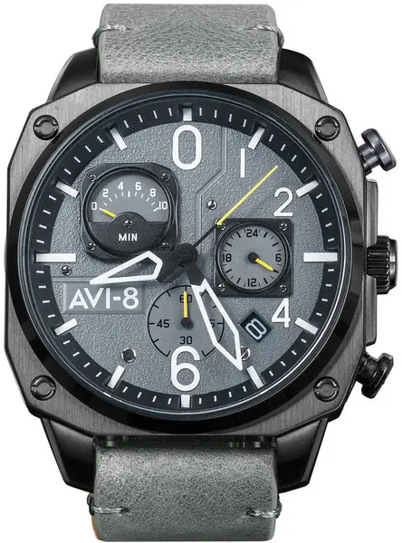 Image of AVI-8 Watch Hawker Hunter - Grey AV-036