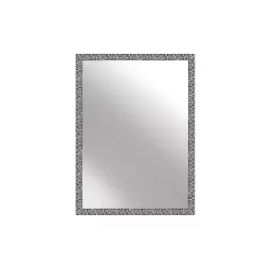 Image of Florentina Wall Mirror Silver Plastic 50X70 Cm - silver