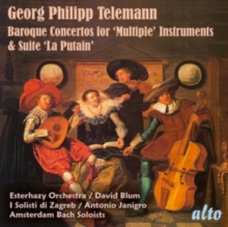 Image of Georg Philipp Telemann: Baroque Concertos... CD / Album