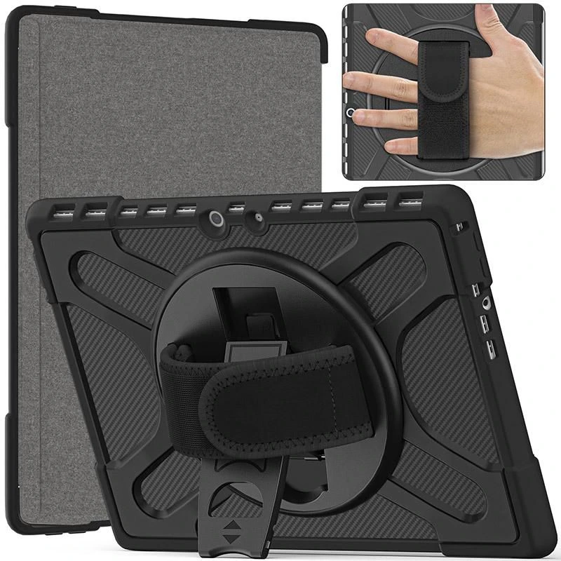 Image of eSTUFF ES68290012-BULK tablet case 22.1cm (8.7") Cover Black