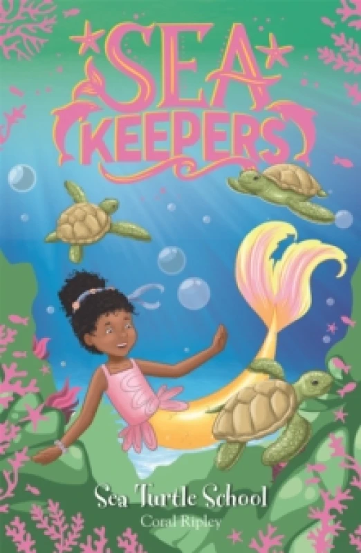 Image of Coral Ripley Sea Keepers: Sea Turtle School Book Multi unisex