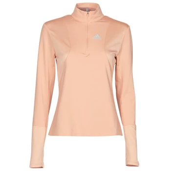 Image of adidas OTR 1/2 ZIP W womens in Pink - Sizes S,M,L,XL,XS
