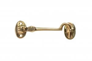 Image of Wickes Cabin Hook - Brass 102mm