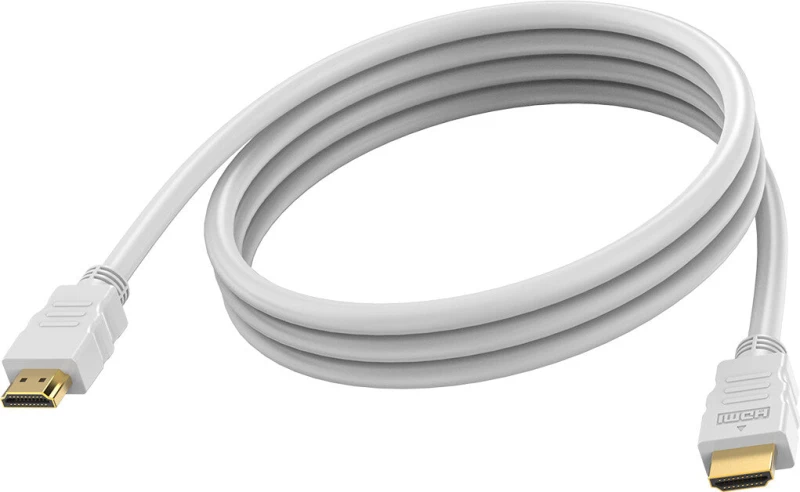 Image of Vision Vision TC 2MHDMI8K HDMI cable 2m HDMI Type A (Standard) White TC 2MHDMI8K