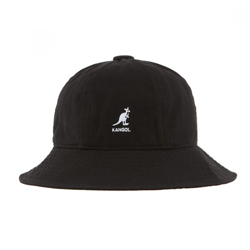 Image of TrendMecca Watches Kangol K5369 Black Washed Casual Bucket Hat K5369 BLACK (XL)