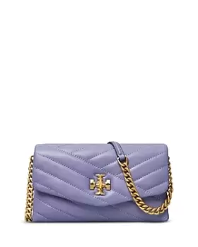 Image of Tory Burch Kira Chevron Chain Wallet Crossbody