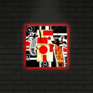 Image of 2828DACT-11 Multicolor Decorative LED Lighted Canvas Painting