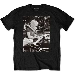 Image of Lady Gaga - Joanne Piano Mens Medium T-Shirt - Black
