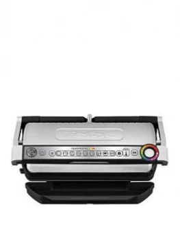 Image of Tefal Gc722D40 Optigrill+ Xl Grill, 9 Automatic Settings And Cooking Sensor - Stainless Steel