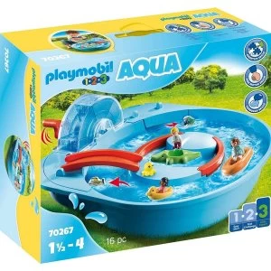 Image of Playmobil Aqua Splish Splash Water Park Playset