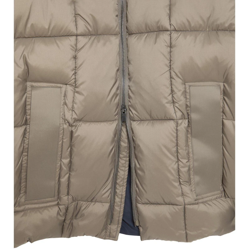 Image of Lyle and Scott Mens Cocoon Long Puffer Jacket Falcon male XS