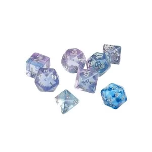 Image of Sirius Dice - Ocean Blue Poly Dice Set