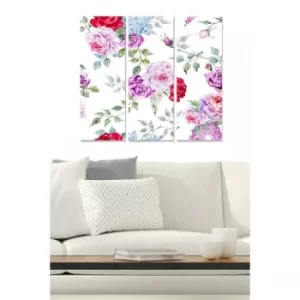 Image of MDF69618895 Multicolor Decorative MDF Painting (3 Pieces)