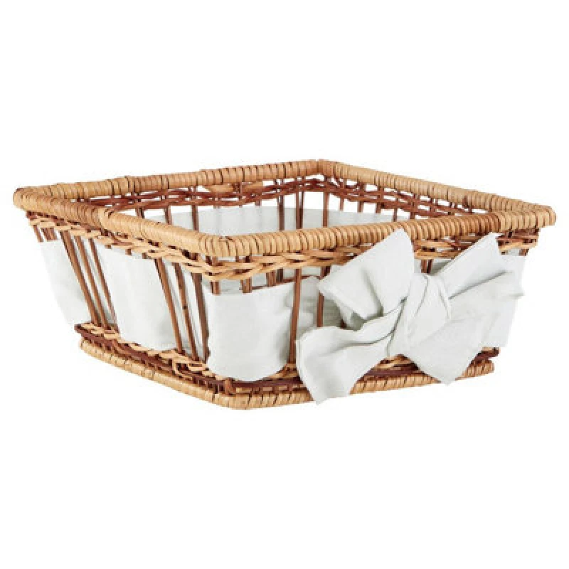 Image of Premier Housewares Small Fern Basket, Natural wicker, Tapered sides Natural