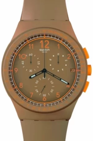 Image of Mens Swatch Crazy Nuts Chronograph Watch SUSC400