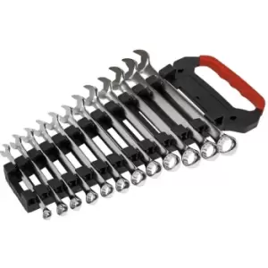 Image of AK63946 Combination Spanner Set Anti Slip 12pc Platinum Series - Sealey