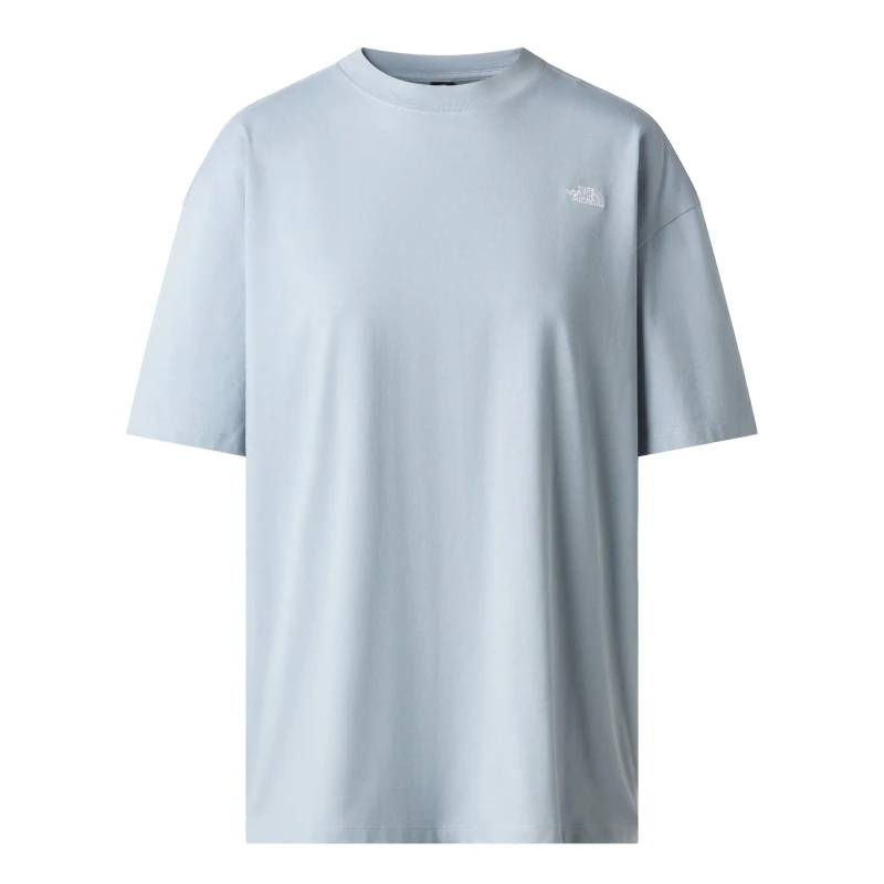 Image of The North Face Womens Essential Cotton Oversized T-Shirt Frost Grey female 14 (L)