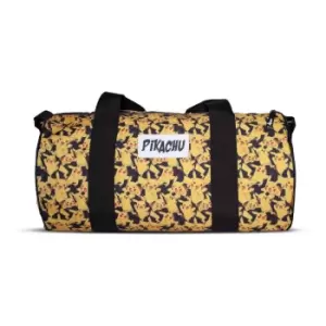 Image of Pokemon Pikachu All-Over Print Sportsbag, Black/Yellow (Db462810Pok)