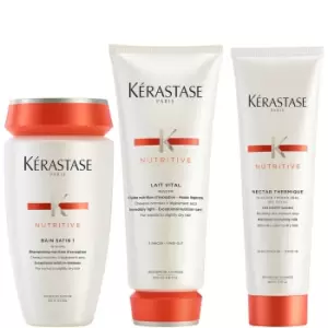 Image of Kerastase Nutritive Everyday 3 Step Nourishing Routine