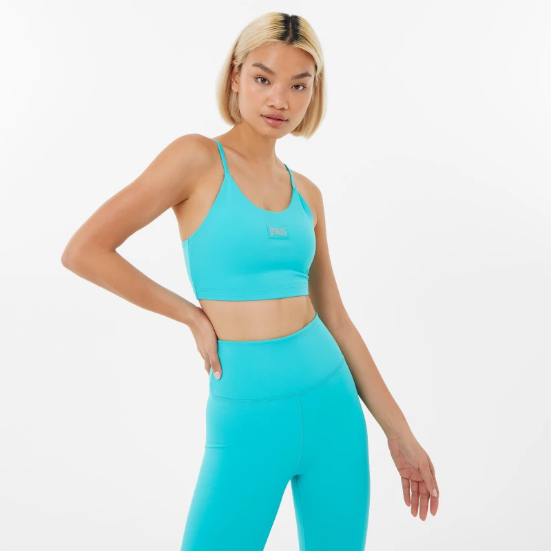 Image of Everlast Strappy Sports Bra - Blue Blue 8
