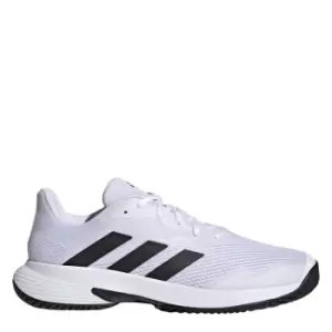 Image of adidas Courtjam Control Tennis Shoes Mens - White