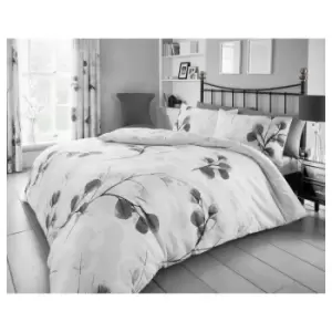Image of Honesty Duvet Cover Bedding Set - Grey - Double - TJ Hughes