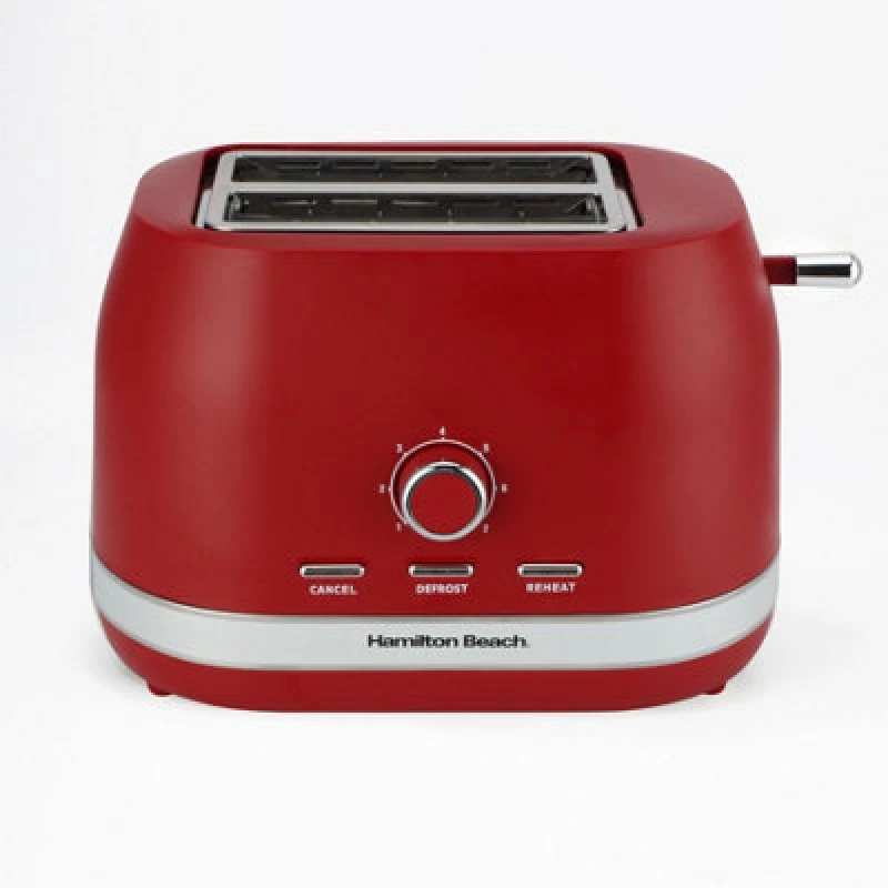 Image of Hamilton Beach Toaster 2 Slice Ella 800W Matte Red