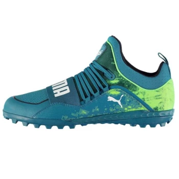 Image of Puma 365 Ignite Street Football Trainers - Blue/Wht/Green