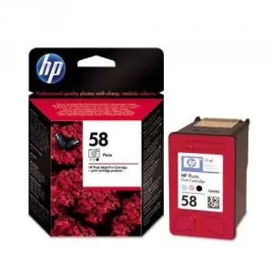 Image of HP 58 Tri Colour Ink Cartridge