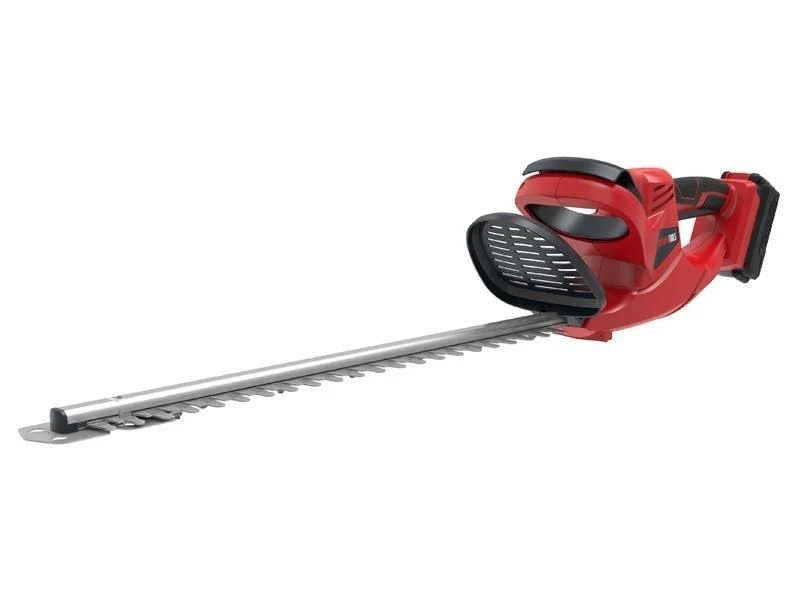 Image of Olympia Power Tools X20S Cordless Hedge Trimmer 20V 1 x 2.0Ah Li-ion in Red Red Unisex