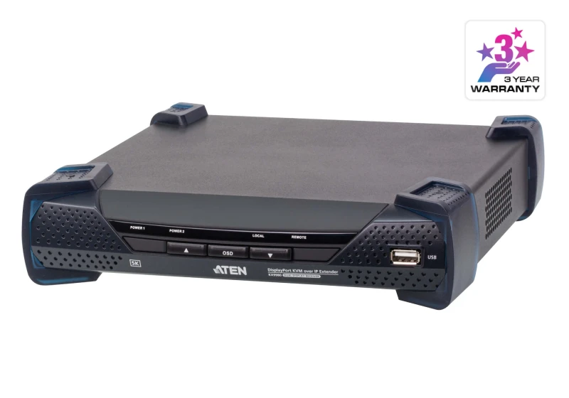 Image of ATEN 5K DP Dual Display KVM over IP Rx