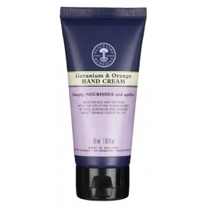Image of Neals Yard Remedies Geranium and Orange Hand Cream 50ml