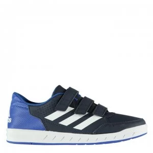 Image of adidas Alta Sport CF Junior Boys Trainers - Navy/Blue/Wht