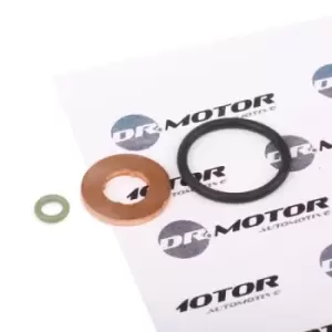 Image of DR.MOTOR AUTOMOTIVE Gaskets DRM060 Seal Kit, injector nozzle MERCEDES-BENZ,C-Klasse Limousine (W204),C-Klasse T-modell (S204)