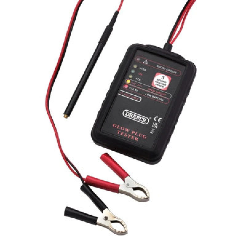 Image of Draper ETGT 12v Glow Plug Tester ETGT