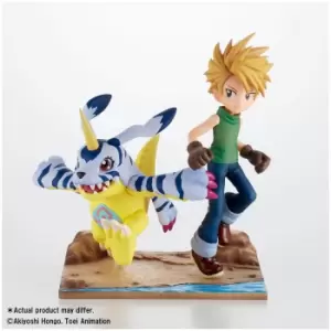 Image of Digimon Adventure DXF Adventure Archives Yamato & Gabumon Statue