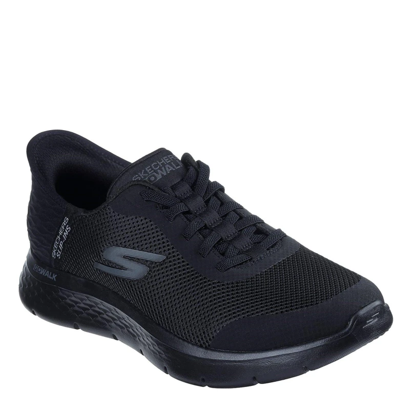 Image of Skechers Slip-Ins: Go Walk Flex - Hands Up - Black 9