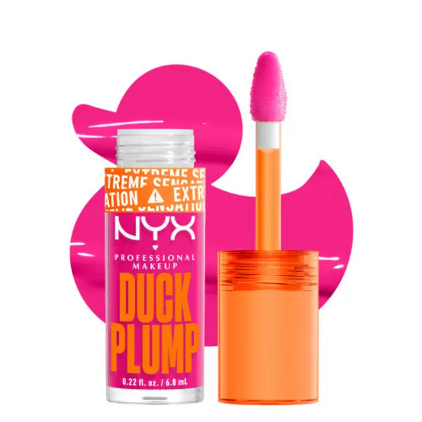 Image of NYX Professional Makeup Duck Plump High Pigment Plumping Lip Gloss 12 Bubblegum Bae
