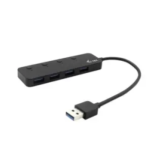 Image of i-tec USB 3.0 Metal HUB 4 Port with individual On/Off Switches