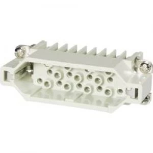 Image of Harting 09 21 025 3001 Han D Industrial Connector Series Han D Inserts