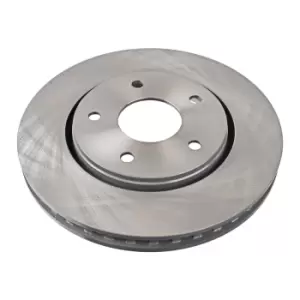 Image of Single of Brake Discs 43935 by Febi Bilstein Front Axle