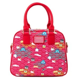 Image of Loungefly Sanrio 60th Anniversary AOP Crossbody Bag