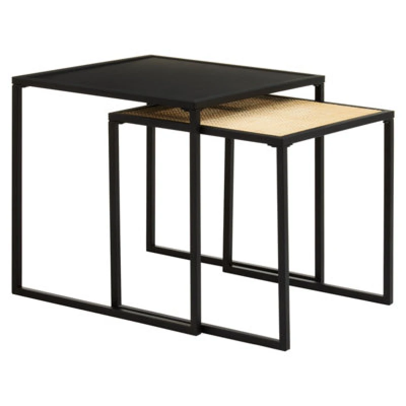 Image of Interiors by PH Nest Of Two Tables, Black 2406750