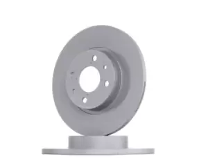 Image of ATE Brake disc 24.0112-0127.1 Brake rotor,Brake discs FIAT,ALFA ROMEO,CHRYSLER,500 (312),PUNTO (188),500 C (312),Panda Schragheck (312_, 319_)