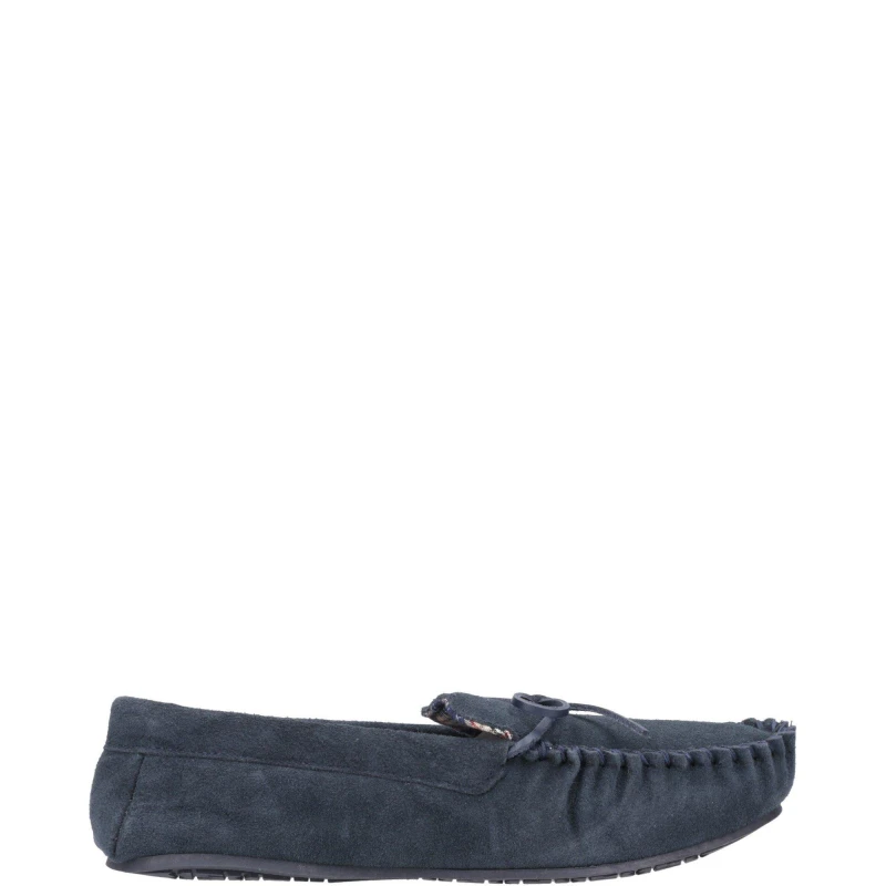 Image of Hush Puppies Hush Puppies Men 'Clyde' Classic Slippers in Navy Size: 7 Navy 7 Male 5063294066164