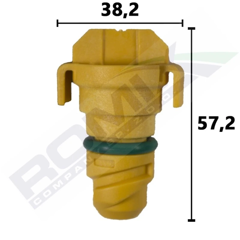 Image of ROMIX C70820 Drain Plug with seal ring, Plastic Plastic Oil Drain Plug,oil pan (593)