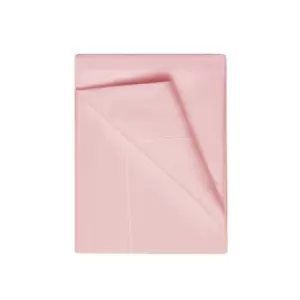 Image of Egyptian Cotton 400 Thread Count Double Flat Sheet Blush