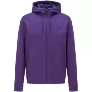 Image of BOSS Saggyx Zip Hoodie - Purple