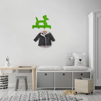 Image of Baloon - Green Green Metal Wall Hook
