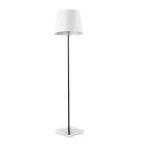 Image of Torino floor lamp, chrome, without lampshade